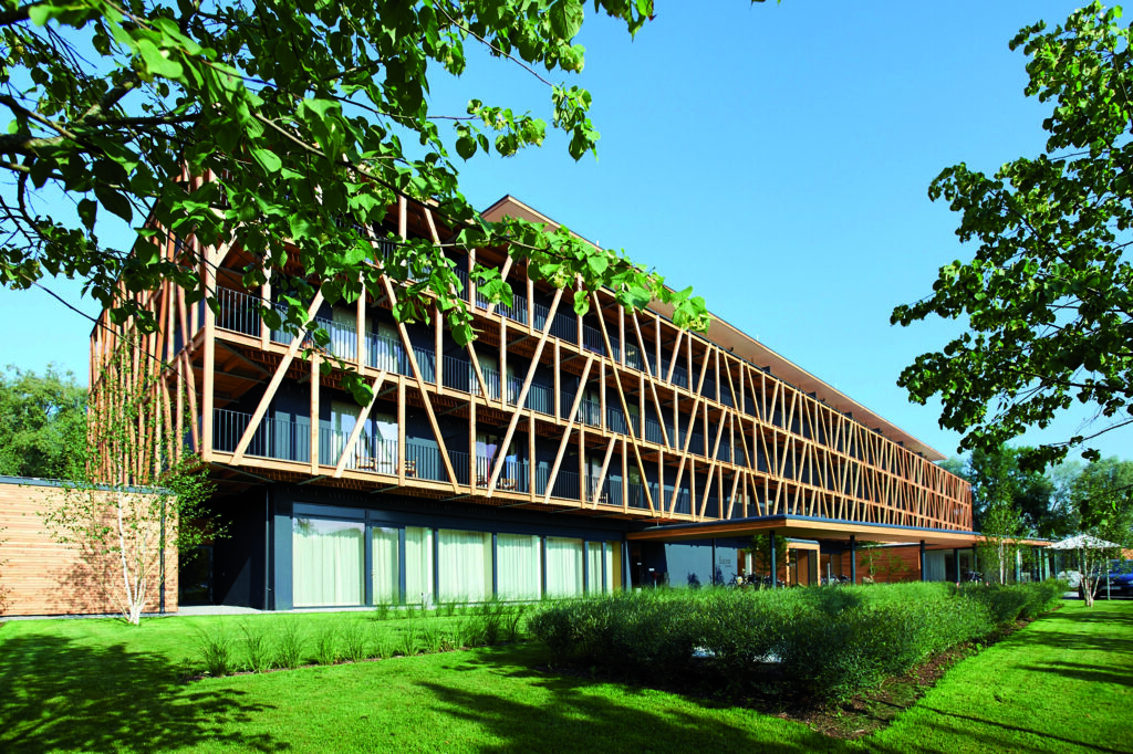 Das bora HotSpaResort von außen
