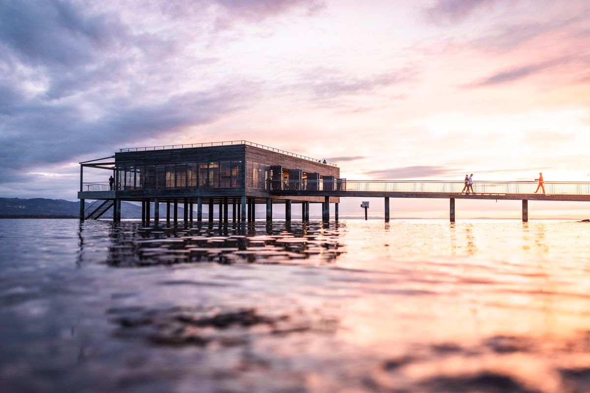 Badehaus des Seehotel am Kaiserstrand, Lochau
