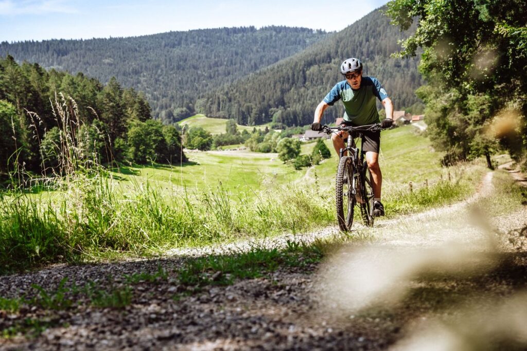Mountainbiken in Baiersbronn, Schwarzwald
